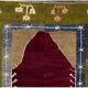 Vintage Handmade Turkish Tulu Rug with Archway Design. Traditional Prayer Rug. 100% Wool