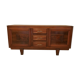 Bahut enfilade of the 1950s in solid wood