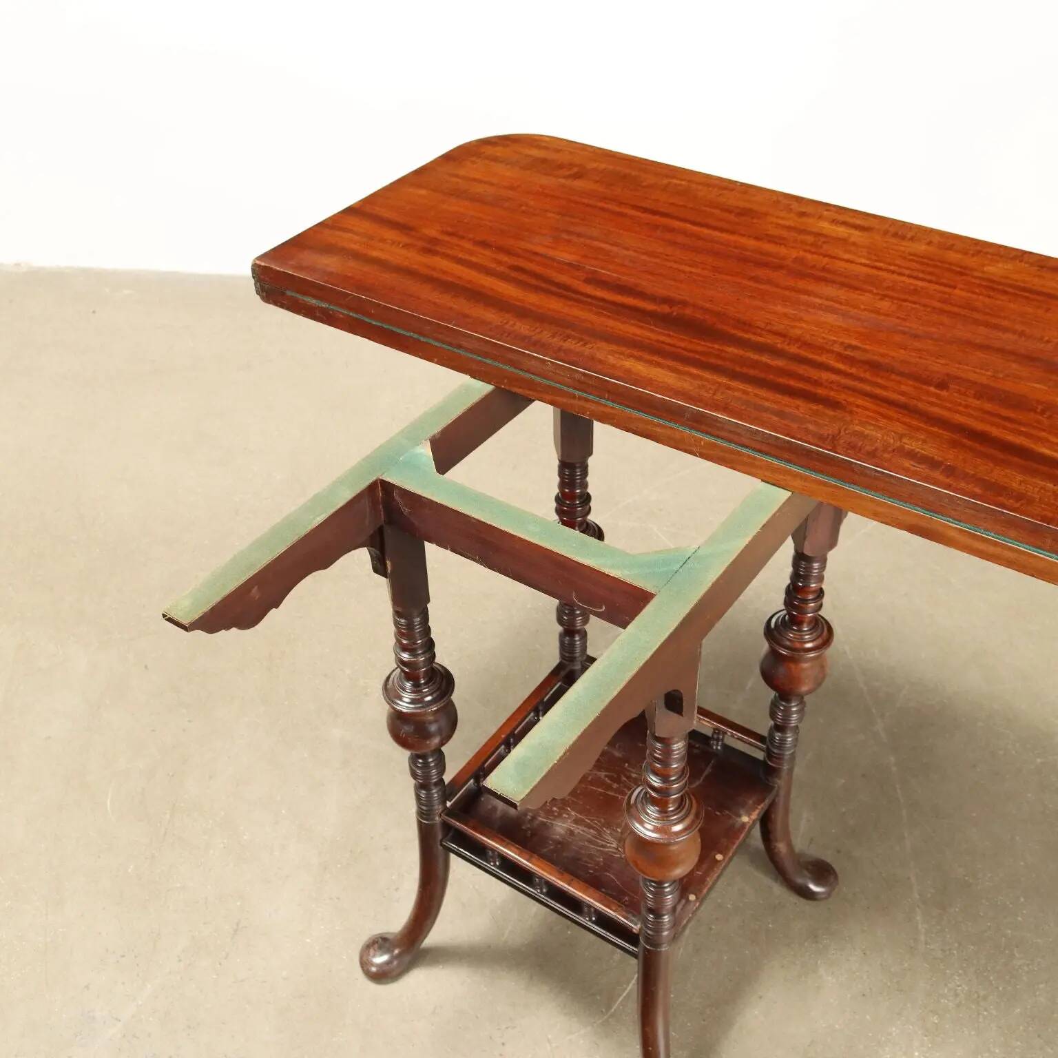 Table basse ancienne victorienne en acajou, Angleterre, XIXe siècle