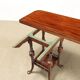 Table basse ancienne victorienne en acajou, Angleterre, XIXe siècle