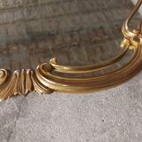 Old gilded wood mirror