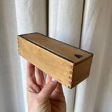 Box of wooden dominoes