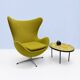 Egg chair, Arne Jacobsen original edition F. Hansen 1960