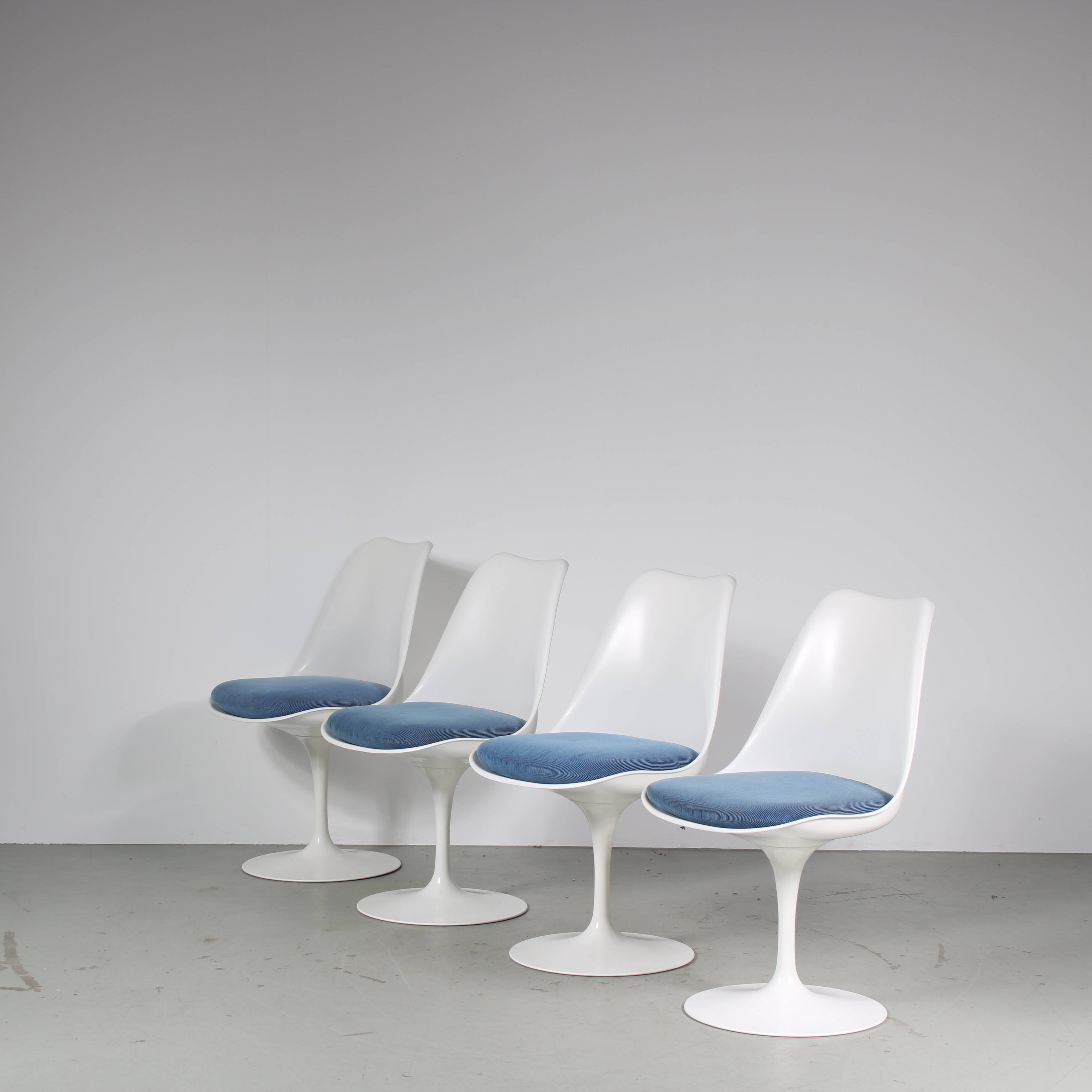 “Tulip” chairs by Eero Saarinen for Knoll International, USA 1960