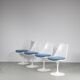 “Tulip” chairs by Eero Saarinen for Knoll International, USA 1960