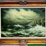 L.Kaisen (1901-1963) “Seascape”.