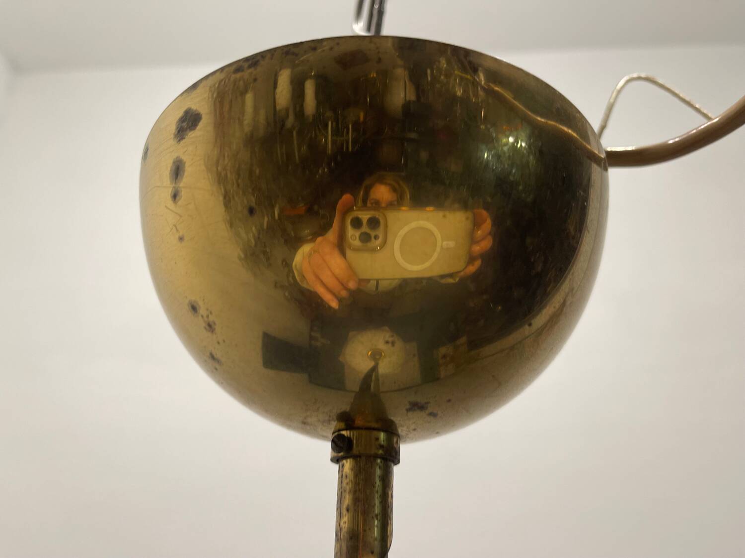 Large Pink Murano Glass Light Pendant 1970’s