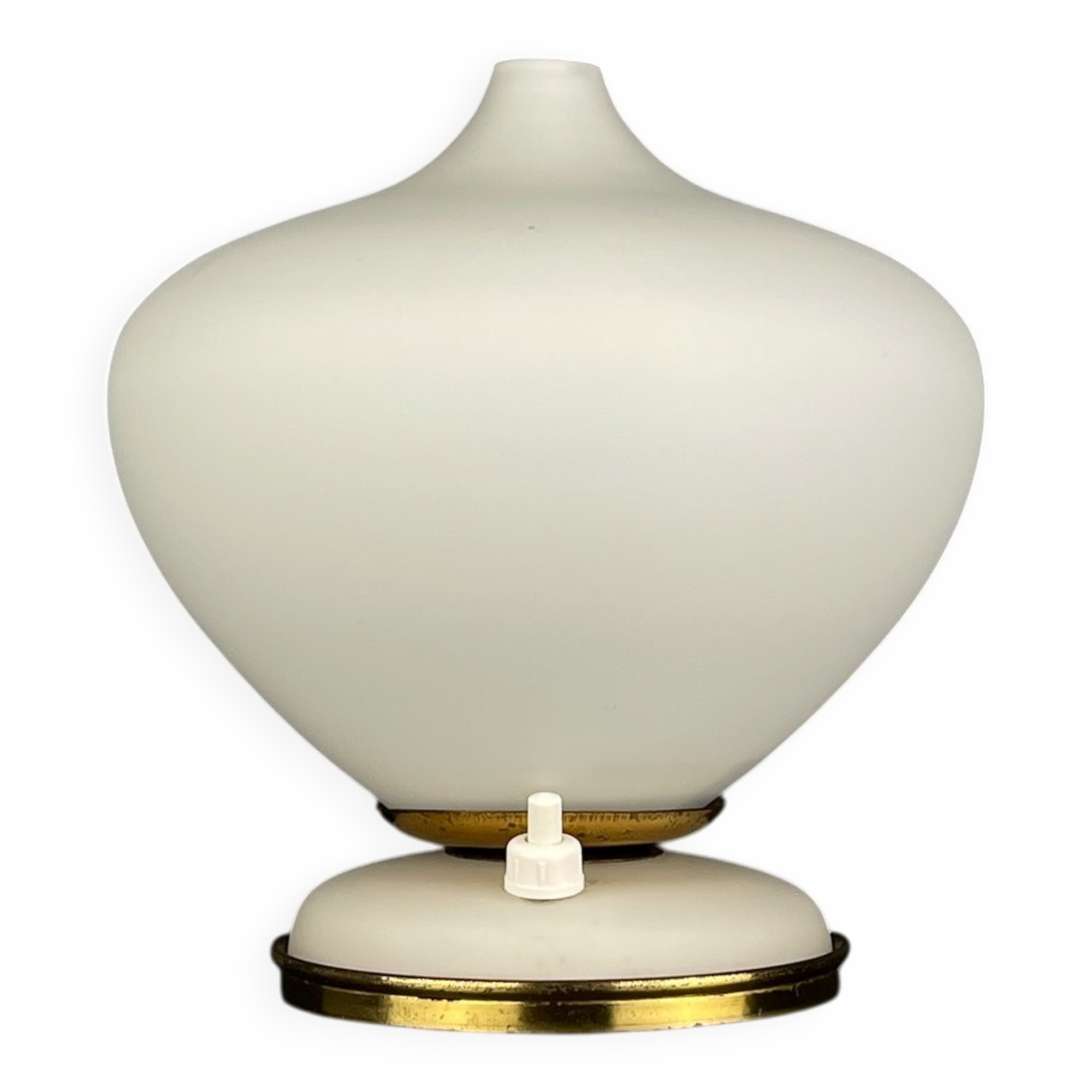 Vintage Murano table lamp by Stilnovo, Italy, 1950s.