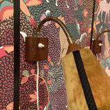 Pair of modular wall lights, Scandinavian design, 1950s.