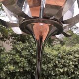 Vintage space age chrome floor lamp 1970