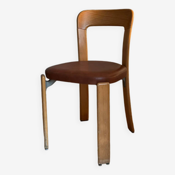 Bruno Rey chair in wood and leather