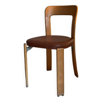 Bruno Rey chair in wood and leather