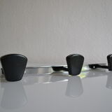 Wall coat rack with 3 hooks vintage 60's