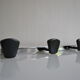 Wall coat rack with 3 hooks vintage 60's