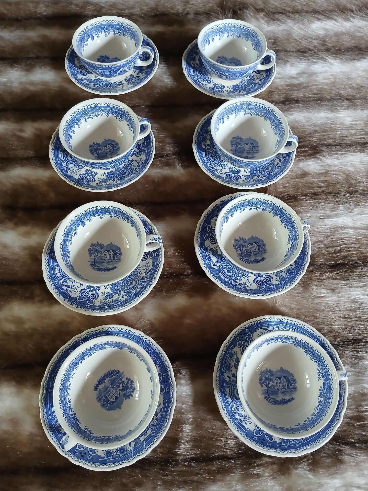 Antique coffee or tea service by Villeroy and Boch