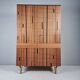 Vintage Wardrobe in Beech, 1970s