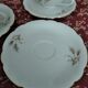 4 cups and saucers in Bavaria porcelain