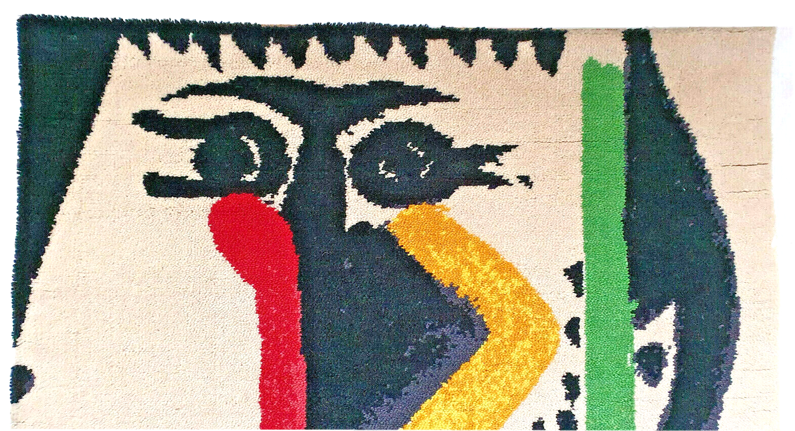 Pablo Picasso Wall Rug for Desso Men's Head Limited Edition N°231/500 1964