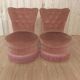 Pair of pale pink chairs