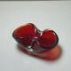 Murano Sommerso Ashtray / Catchall – Ruby Red (Circa 1960)