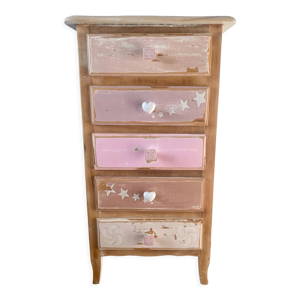 Chiffonnier 5 tiroirs