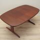 Table en acajou, design danois, années 1990, fabricant : Skovby