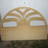 Rattan headboard