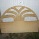 Rattan headboard