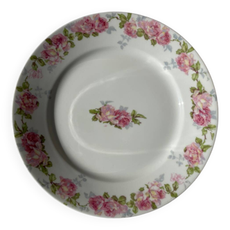 Set of 34 porcelain plates, flower pattern