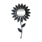 Metal flower mirror Chaty Vallauris, H 49.5 cm