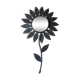 Metal flower mirror Chaty Vallauris, H 49.5 cm