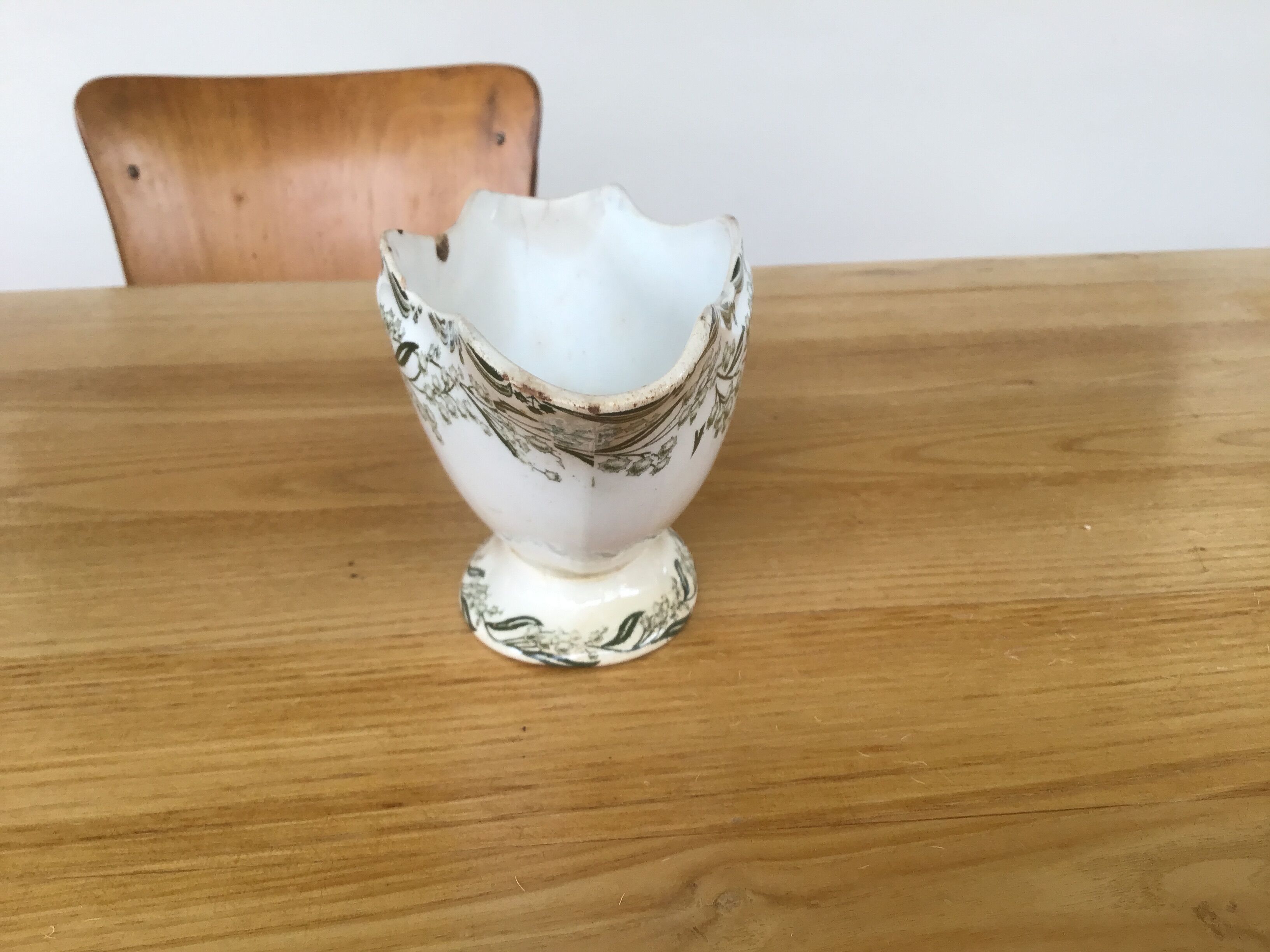 Saucers faïencerie Saint Amand