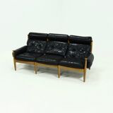 Scandinavian Three Seater Sofa by Eric Merthen for Ire Möbler 1960s