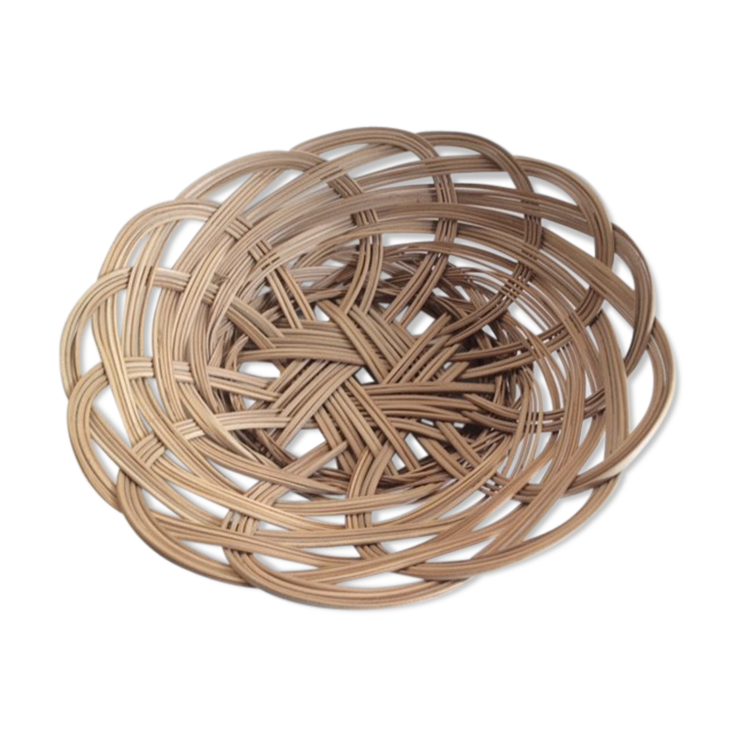 Basket empty-Pocket vintage Wicker