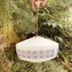 Suspension in opaline milk glass