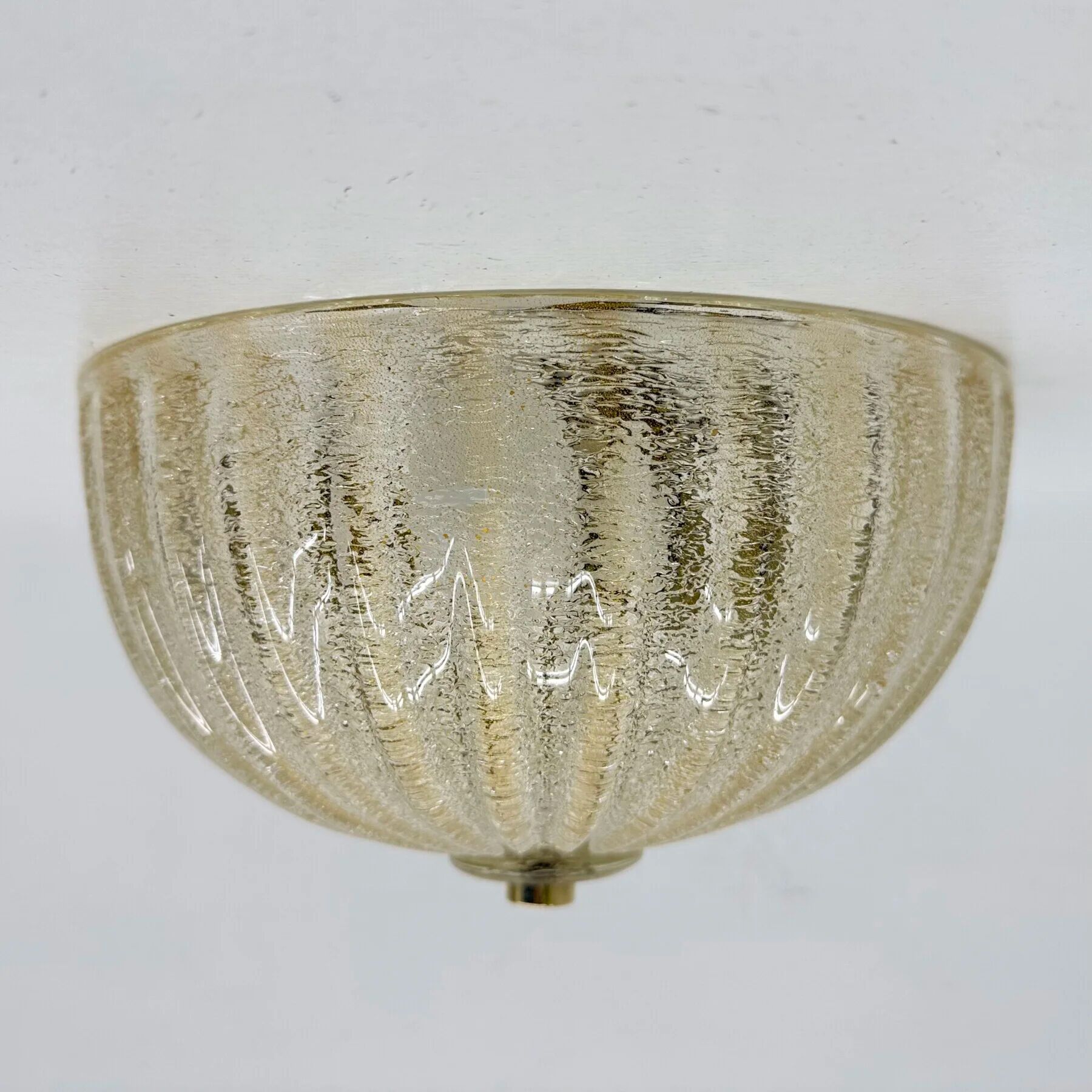 Barovier & Toso ceiling lamp 'Mezabala' 1970s