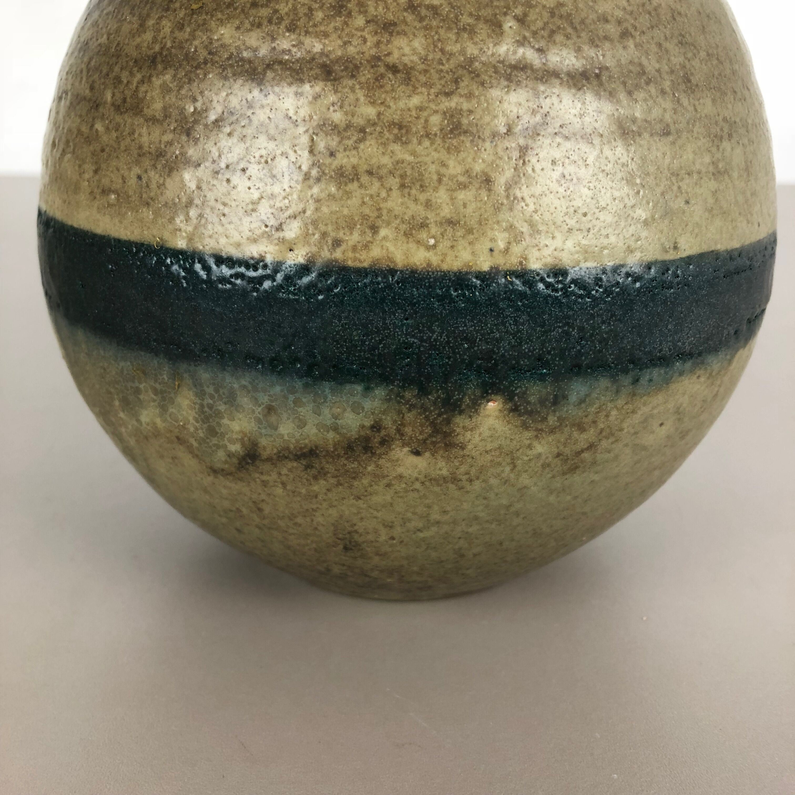 Original 1960 ceramic studio pottery vase by Piet Knepper for Mobach in the Netherlands