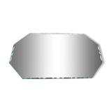 Beveled mirror 33 x 18 cm