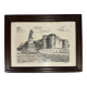Gravure sur velin château d’Angers