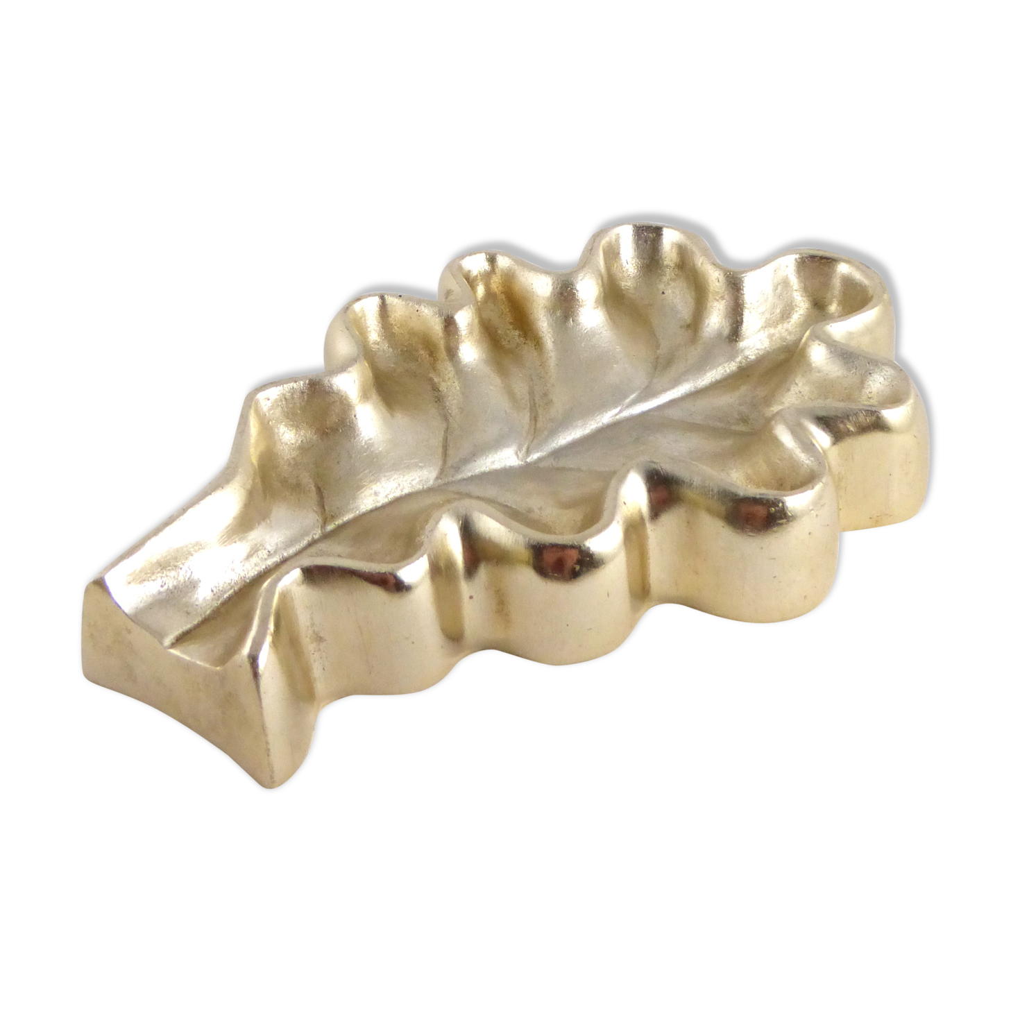 Decorative glove in patinated bronze money