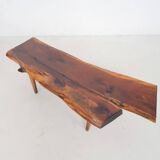 Reynolds of Ludlow tree trunk coffee table, U.K 1970's