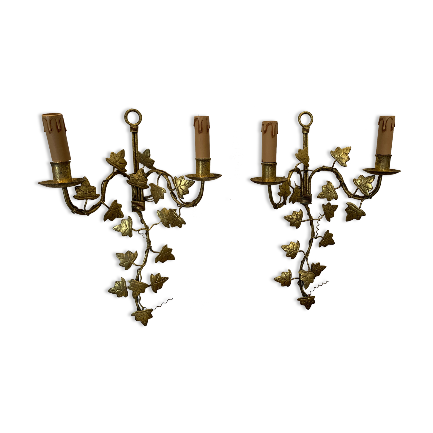 Pair of wall lamps