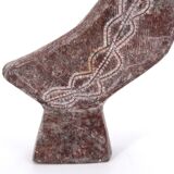 Moroccan stone bird paperweight, 1970s