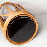 1950 rattan umbrella holder