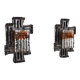 Pair of Swedish Brutalist Sconces by Tom Ahlström and Hans Ehrich, 1970s