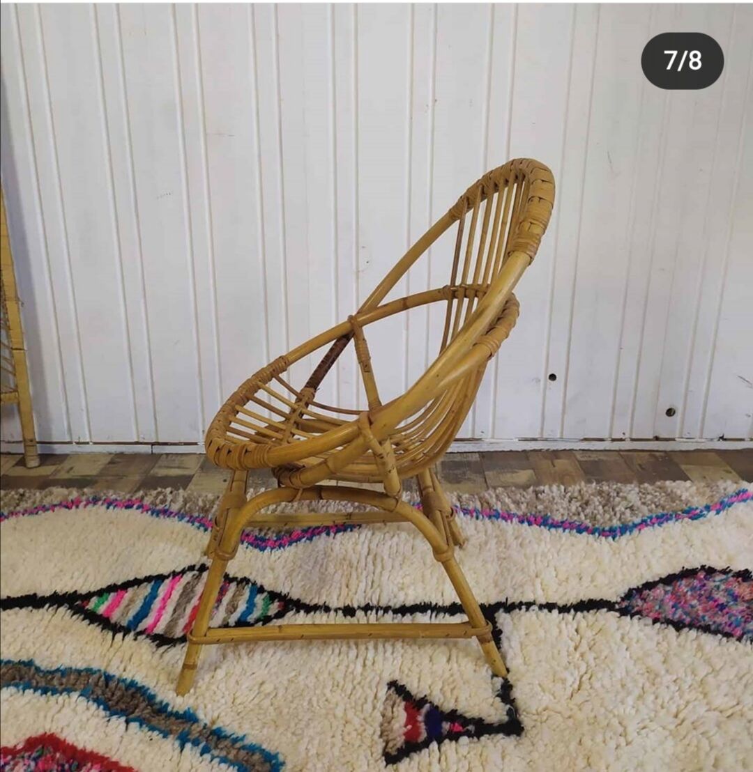 Rattan lounge for child