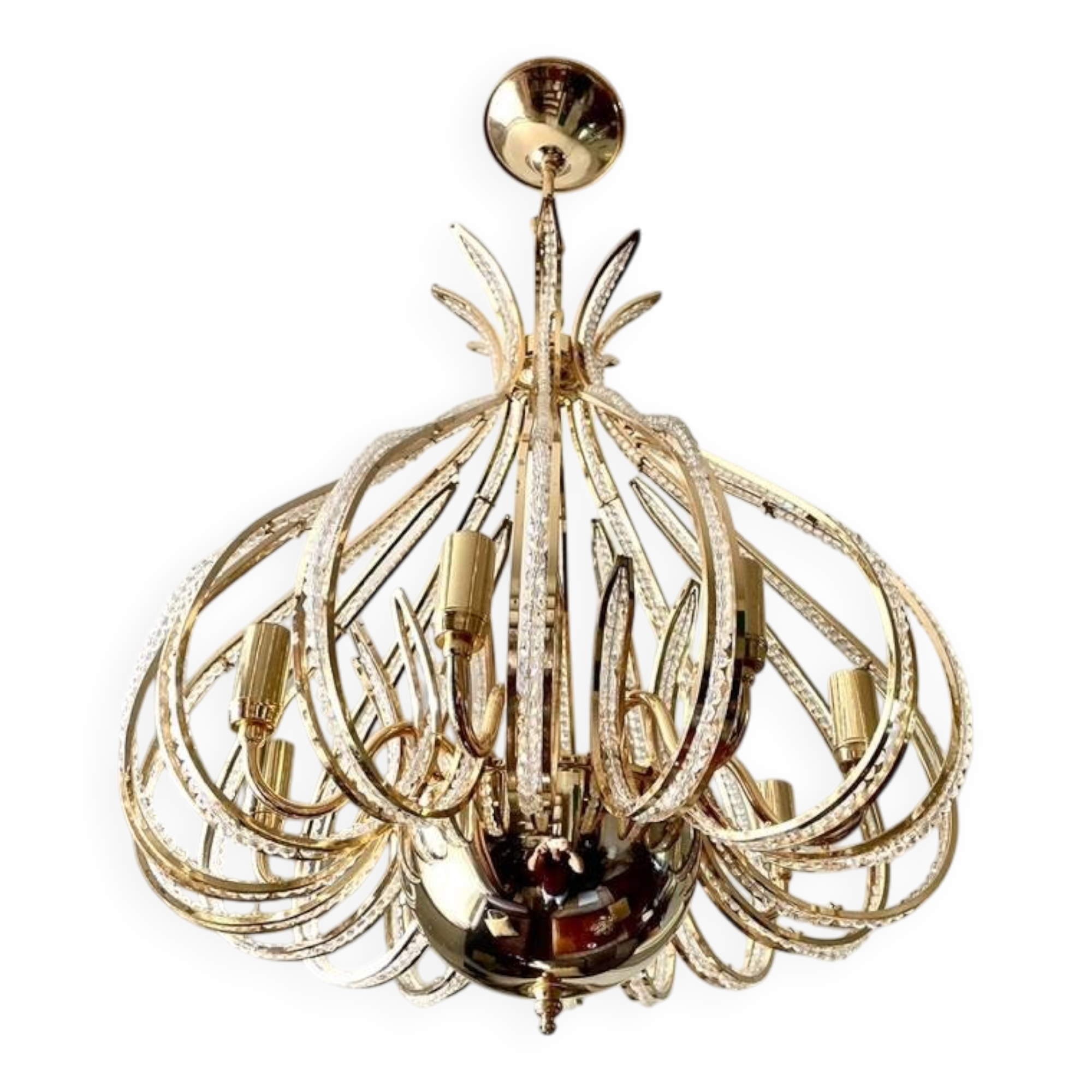 Italian crystal lustre, 1990