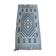 Traditional handmade blue and white kilim carpet 50x100cm