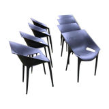 8 chairs by Philippe Starck, Katell edition