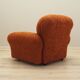 Orange armchair, Italian design, 1970s, production: Italy